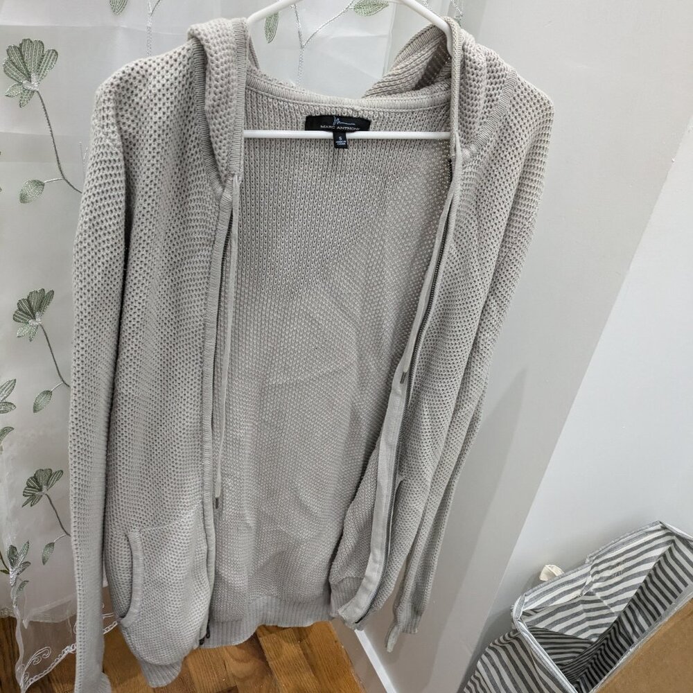 Marc Anthony Chainmail Hoodie - tapered sleeves